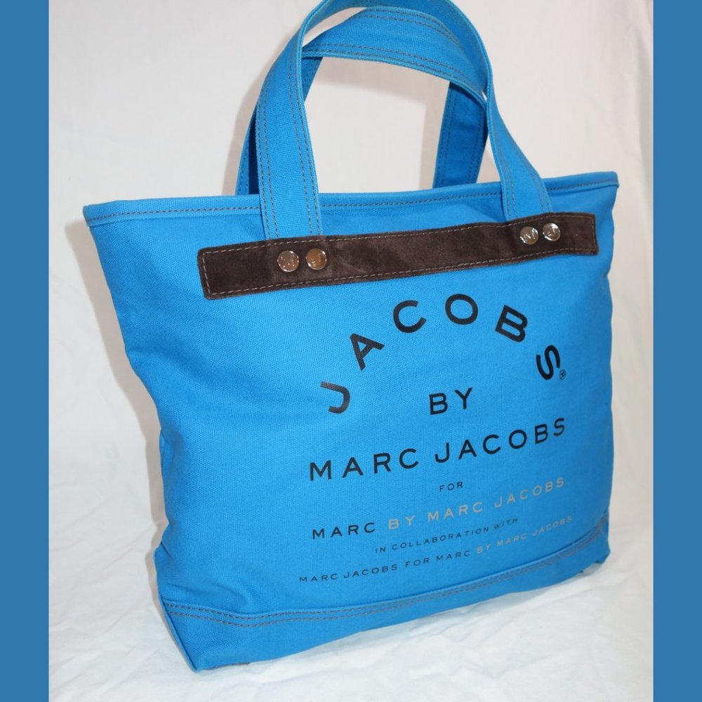 Marc Jacobs Blue Tote Bag